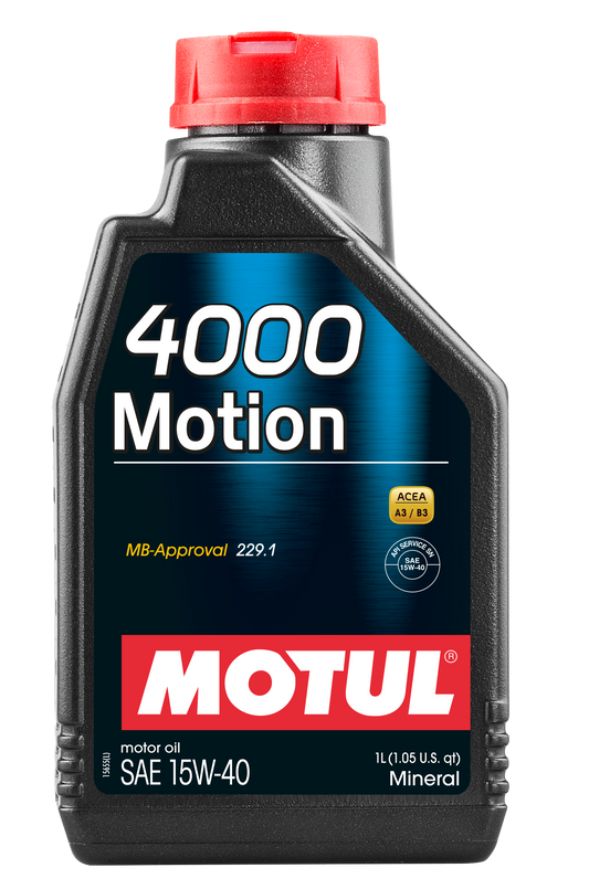 Motul 4000 MOTION 15W-40, 1 liter