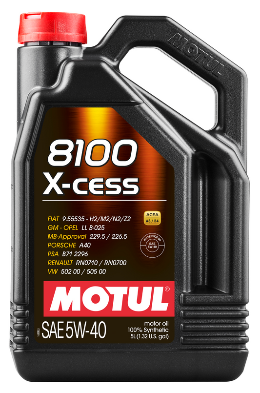 Motul 8100 X-CESS 5W-40, 5 liter