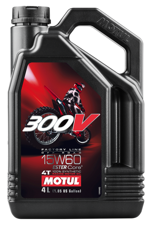 Motul 300V Factory Line Off-Road 15W-60, 4 liter