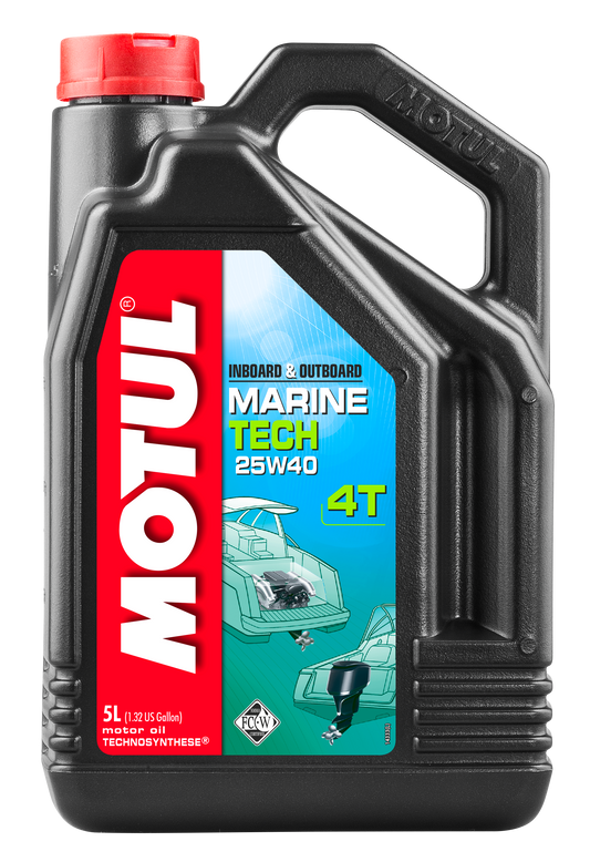 Motul MARINE TECH 4T 25W-40, 5 liter