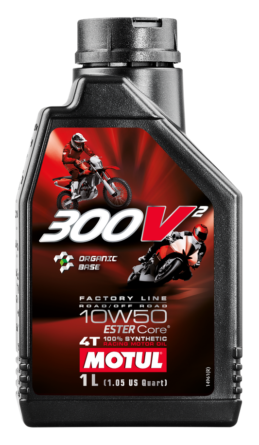 Motul 300V 4T Factory Line 10W-50, 1 liter