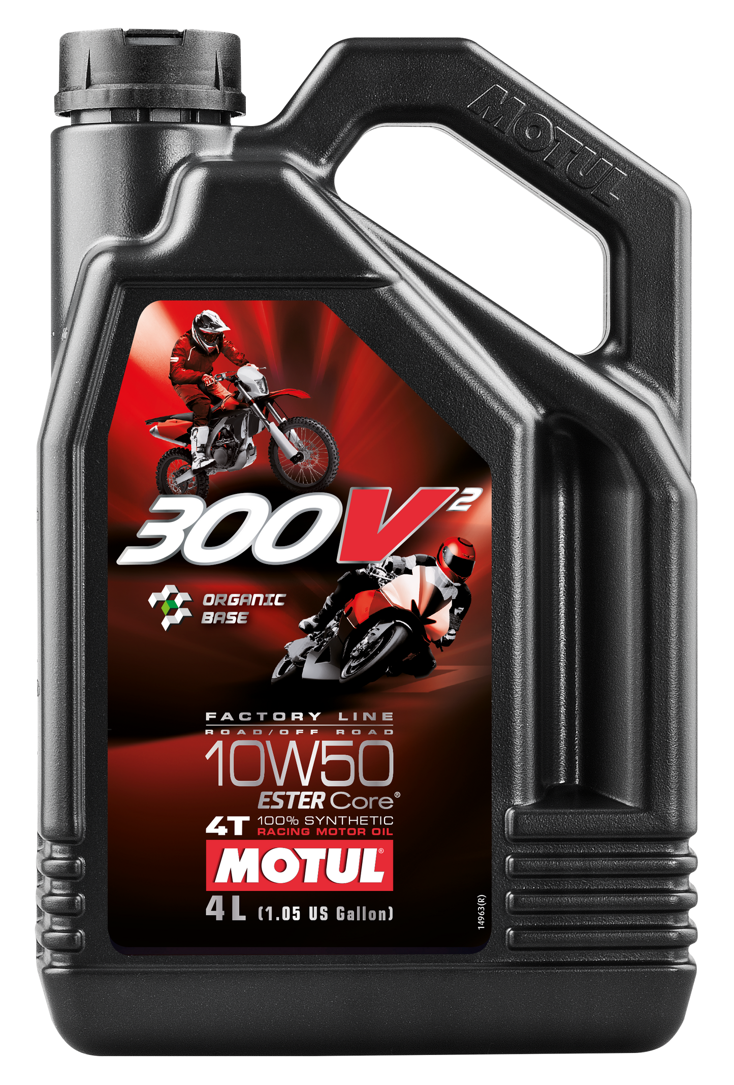 Motul 300V 4T Factory Line 10W-50, 4 liter