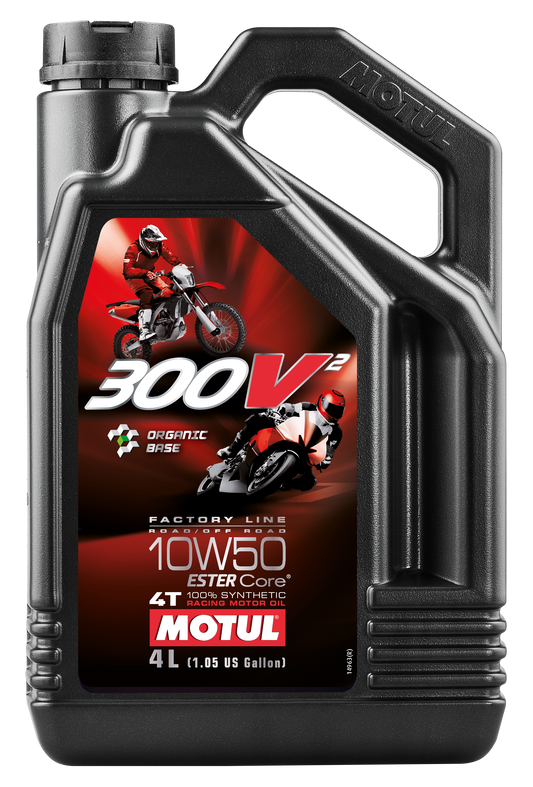 Motul 300V 4T Factory Line 10W-50, 4 liter