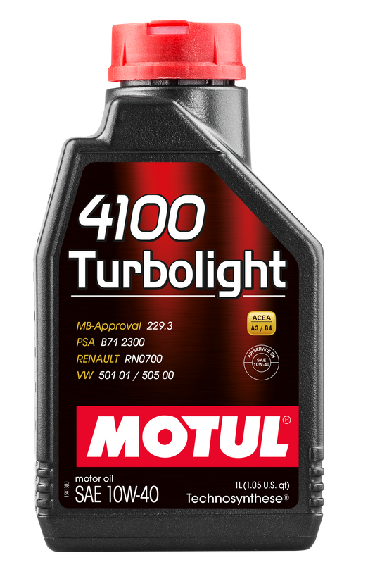 Motul 4100 TURBOLIGHT 10W-40, 1 liter