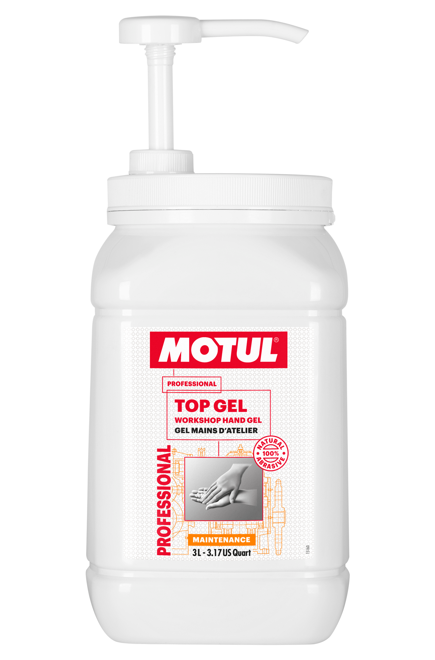 Motul TOP GEL, 3 liter