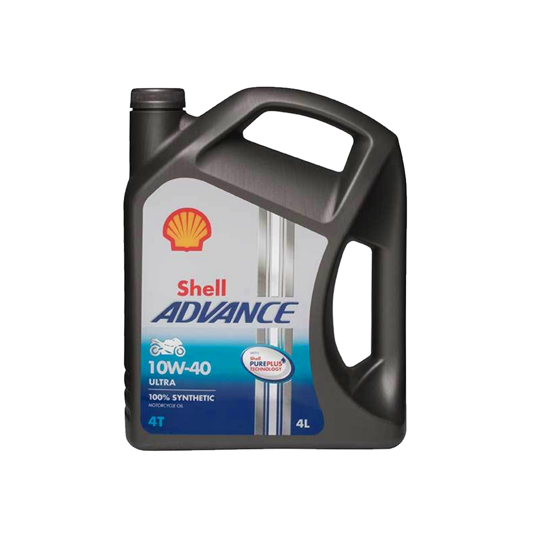 Syntetisk Motorolja Shell Advance 4T Ultra 10W-40, 4L