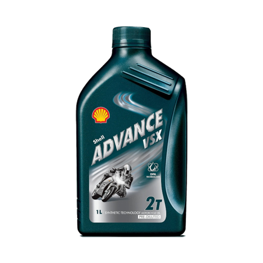 Delsyntetiskolja Shell Advance VSX 2T, 1L