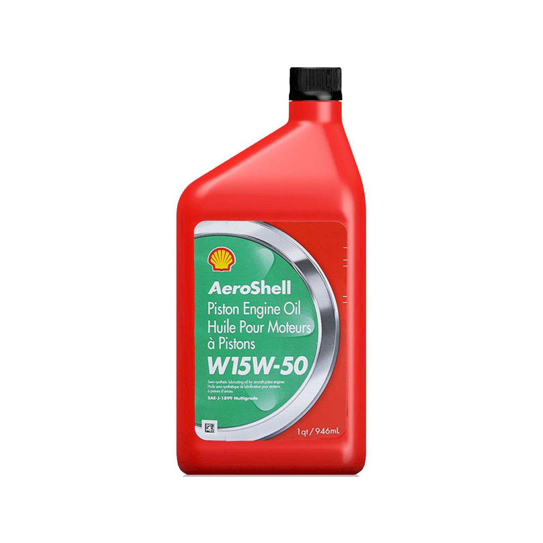 Motorolja Shell Aeroshell Oil W 15W-50, 6-pack 1QT/946 ml