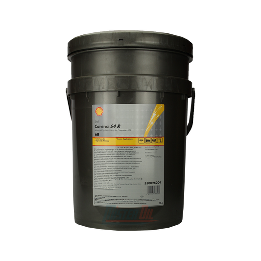 Syntetisk Luftkompressorolja Shell Corena S4 R 68, 20L