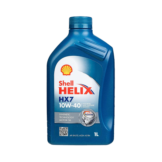 Delsyntetiskolja Shell Helix HX7 10W-40, 1L