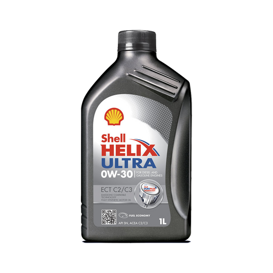 Syntetiskolja Shell Helix Ultra ECT C2/C3 0W-30, 1L