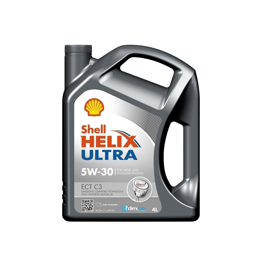Syntetiskolja Shell Helix Ultra ECT C3 5W-30, 4L