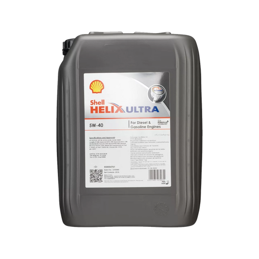 Syntetiskmotorolja Shell Helix Ultra 5W-40, 20L