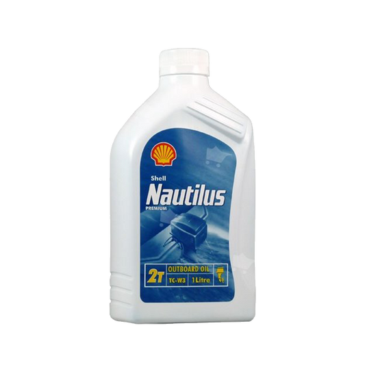 Mineralolja Shell Nautilus Premium Outboard TC-W3, 1L