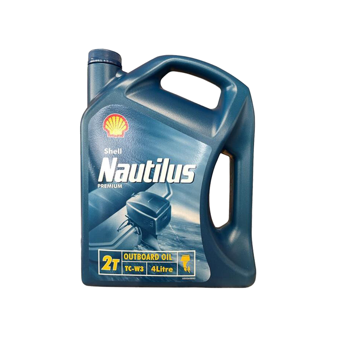 Mineralolja Shell Nautilus Premium Outboard TC-W3, 4L
