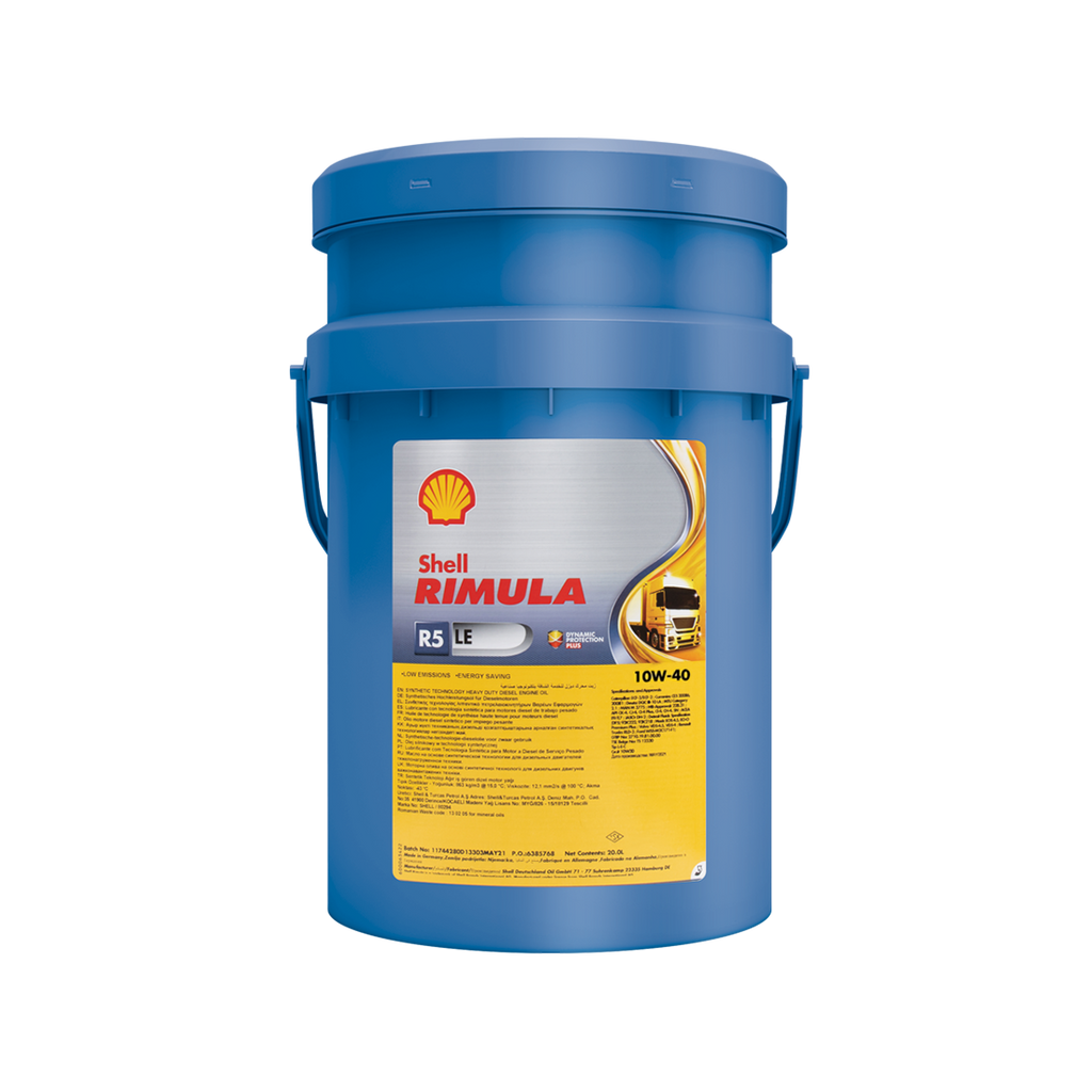 Motorolja Shell Rimula R5 LE 10W-40, 20L