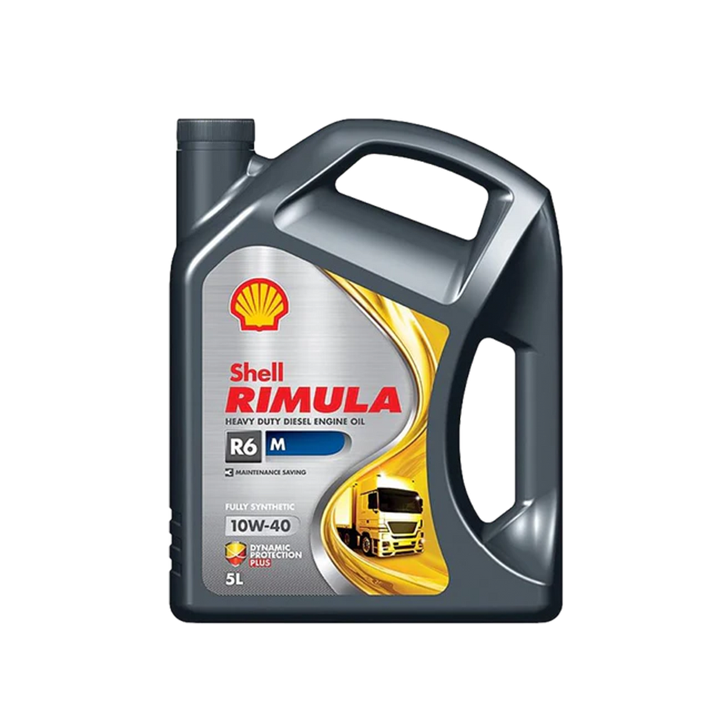 Syntetisk Dieselmotorolja Shell Rimula R6 M 10W-40, 5L