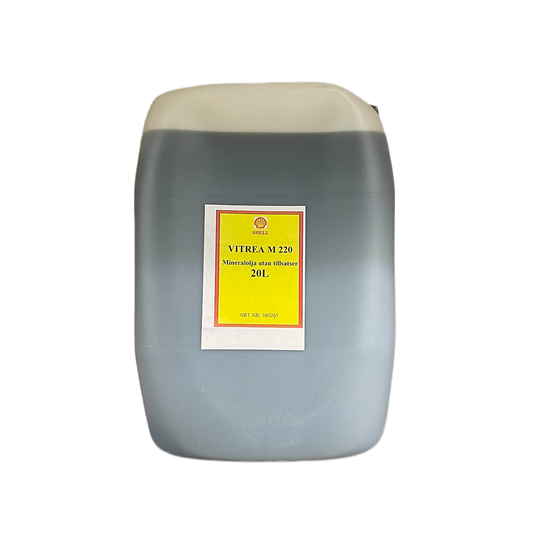 Mineralolja Shell Vitrea Oil M 220, 20L